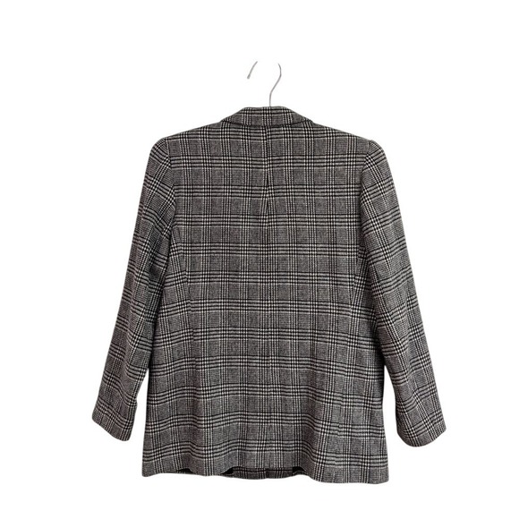 Chelsea Campbell Glen Plaid Blazer Eclectic Grandpa Preppy Wool Corpcore 10P - Picture 10 of 10